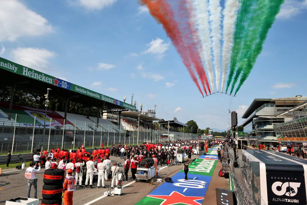 Italian Grand Prix grid 2020