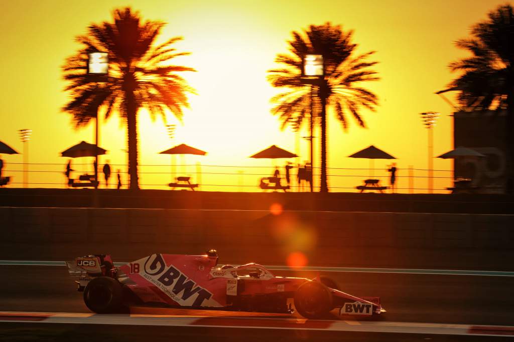 Lance Stroll Racing Point Abu Dhabi Grand Prix 2020