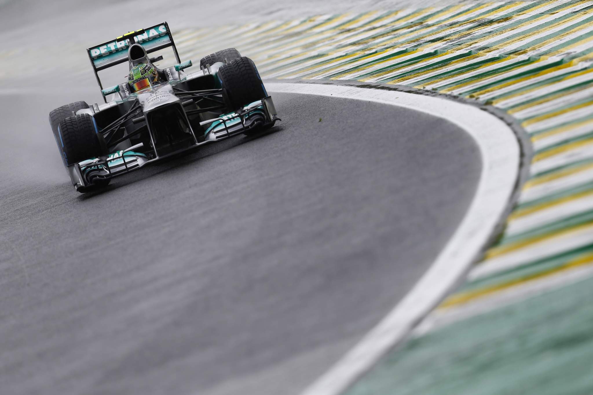 Motor Racing Formula One World Championship Brazilian Grand Prix Qualifying Day Sao Paulo, Brazil