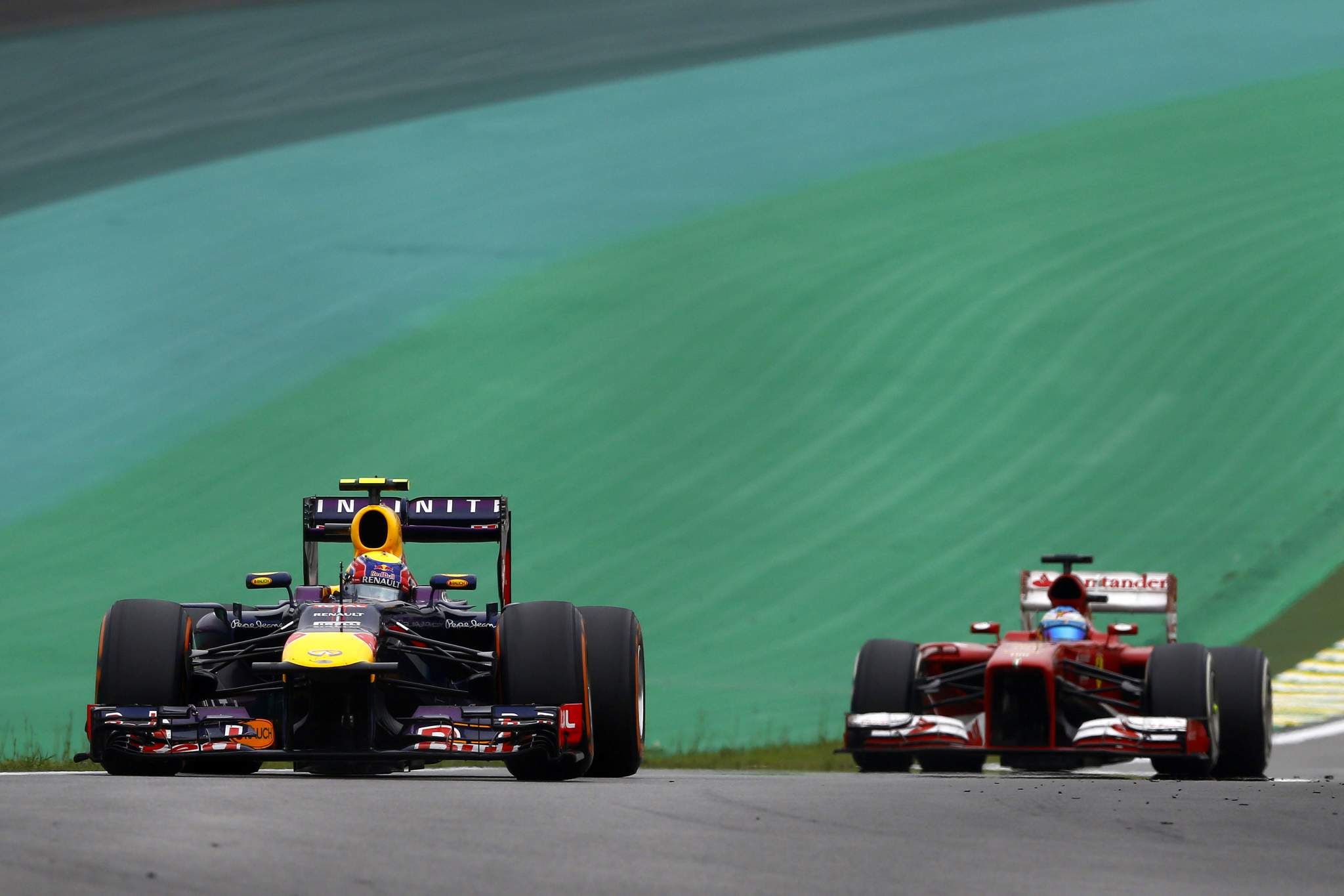 Motor Racing Formula One World Championship Brazilian Grand Prix Race Day Sao Paulo, Brazil