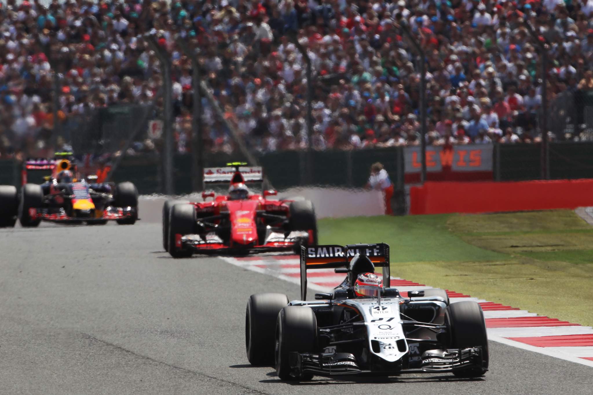 Motor Racing Formula One World Championship British Grand Prix Race Day Silverstone, England