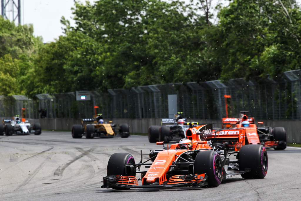 Stoffel Vandoorne McLaren Canadian Grand Prix 2017 Montreal