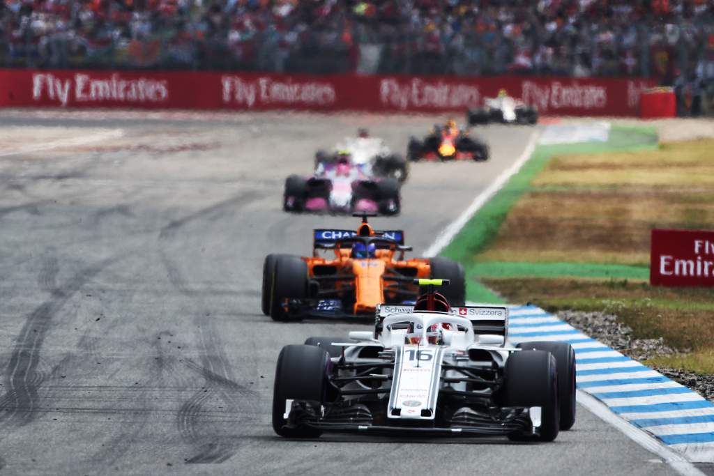 Charles Leclerc Alfa Romeo Sauber F1