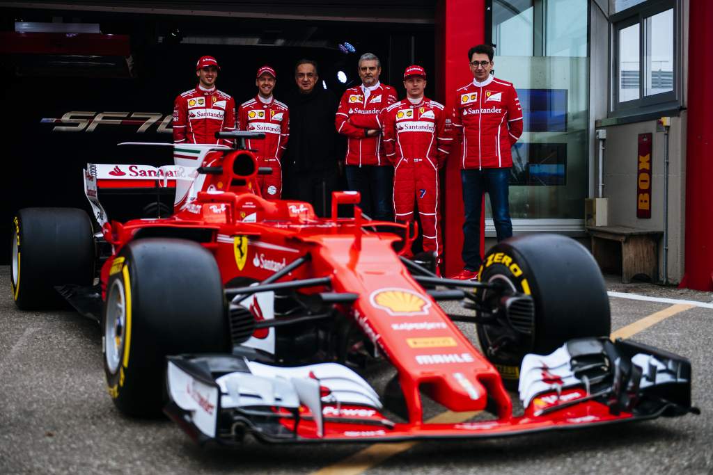 Ferrari SF70H 2017 F1 car