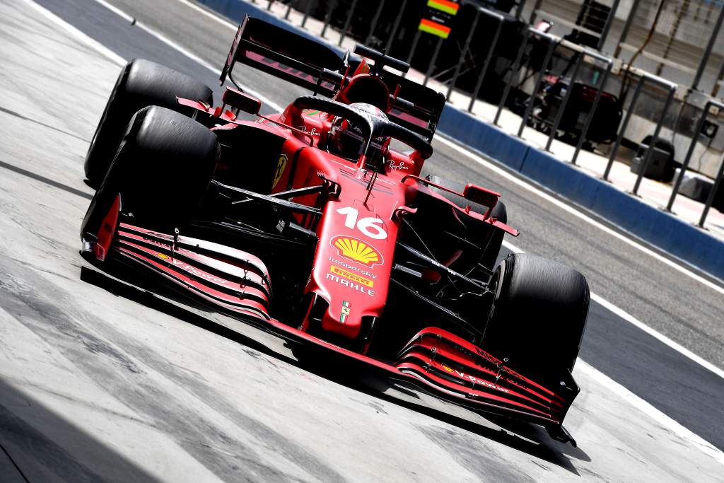 Ferrari F1 Testing Charles Leclerc