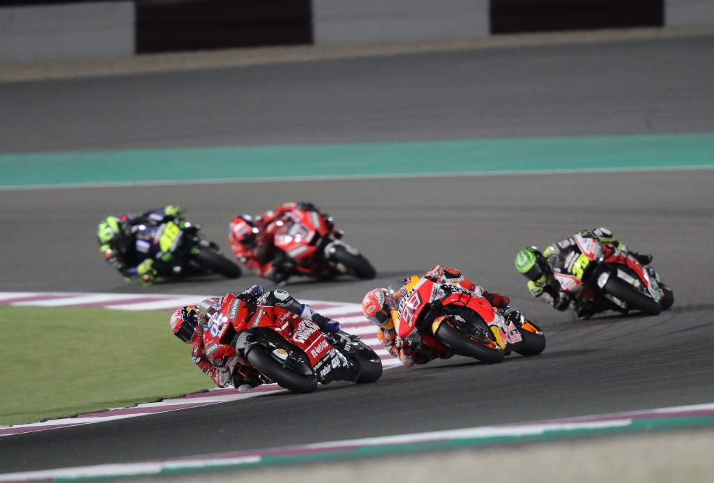 Dovizioso Marquez Crutchlow Petrucci Rossi Qatar MotoGP 2019