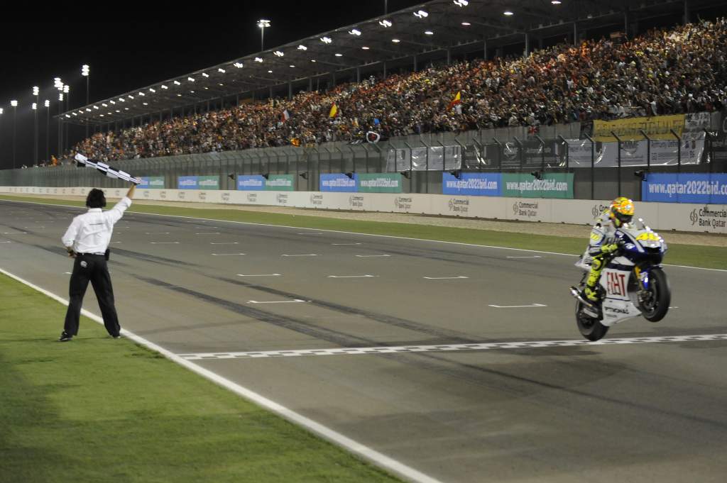 Valentino Rossi Qatar MotoGP 2010 win