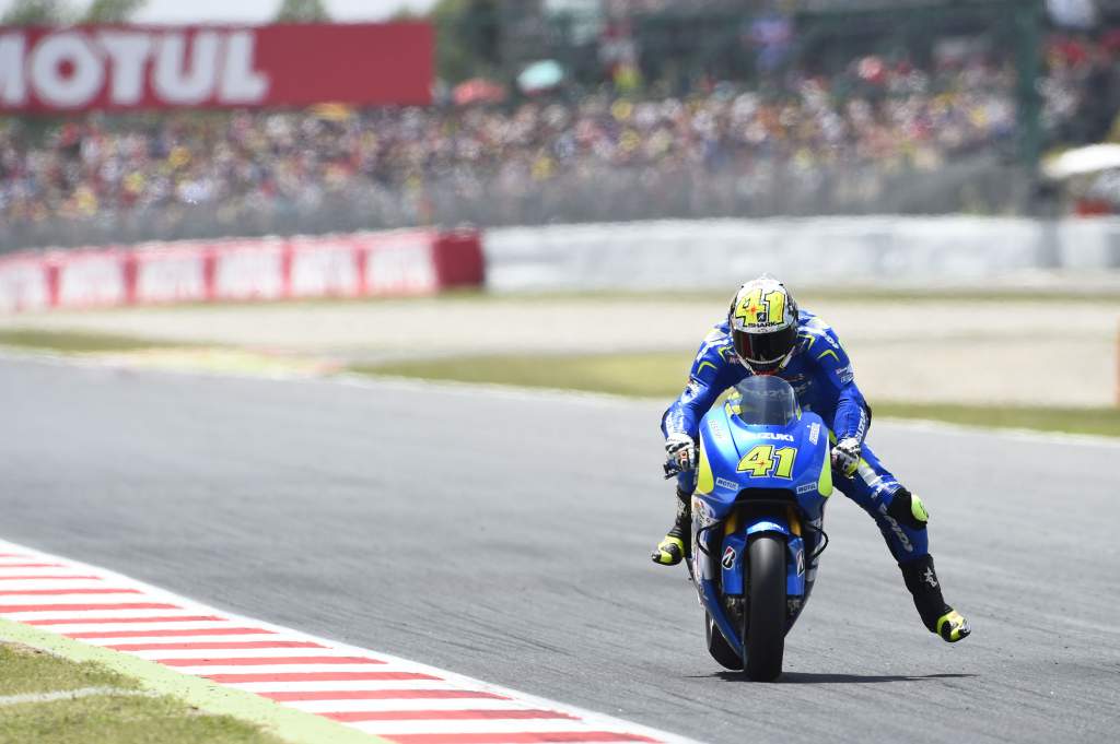 Aleix Espargaro Suzuki Barcelona MotoGP 2015