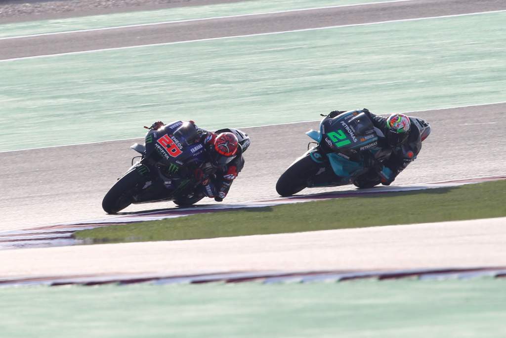 Fabio Quartararo Franco Morbidelli Yamaha MotoGP Qatar test