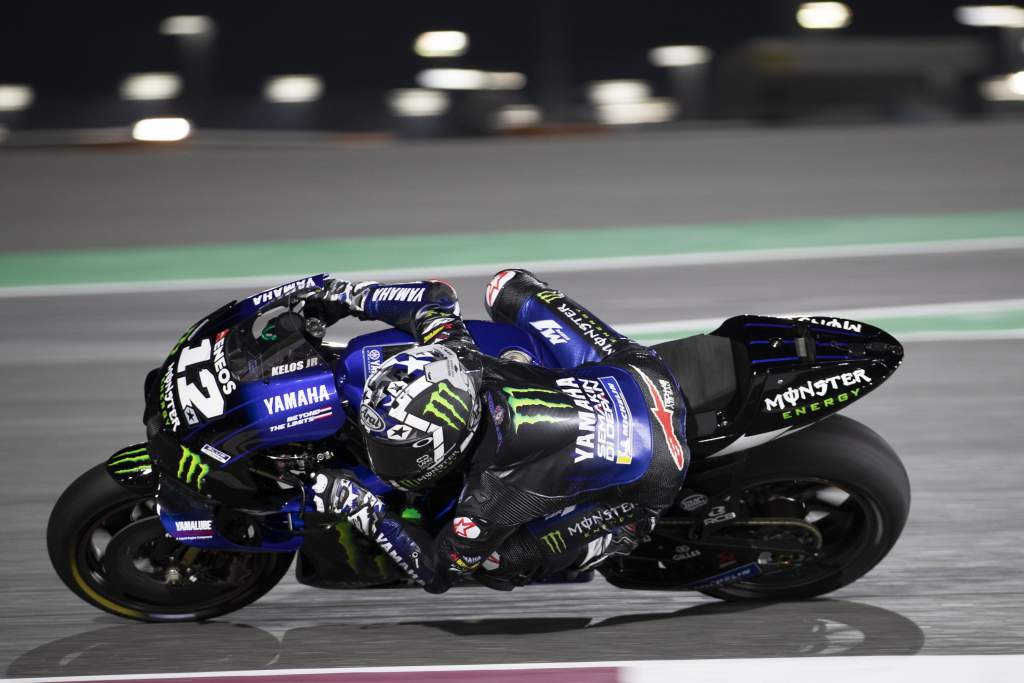 Maverick Vinales Yamaha Qatar MotoGP test 2021