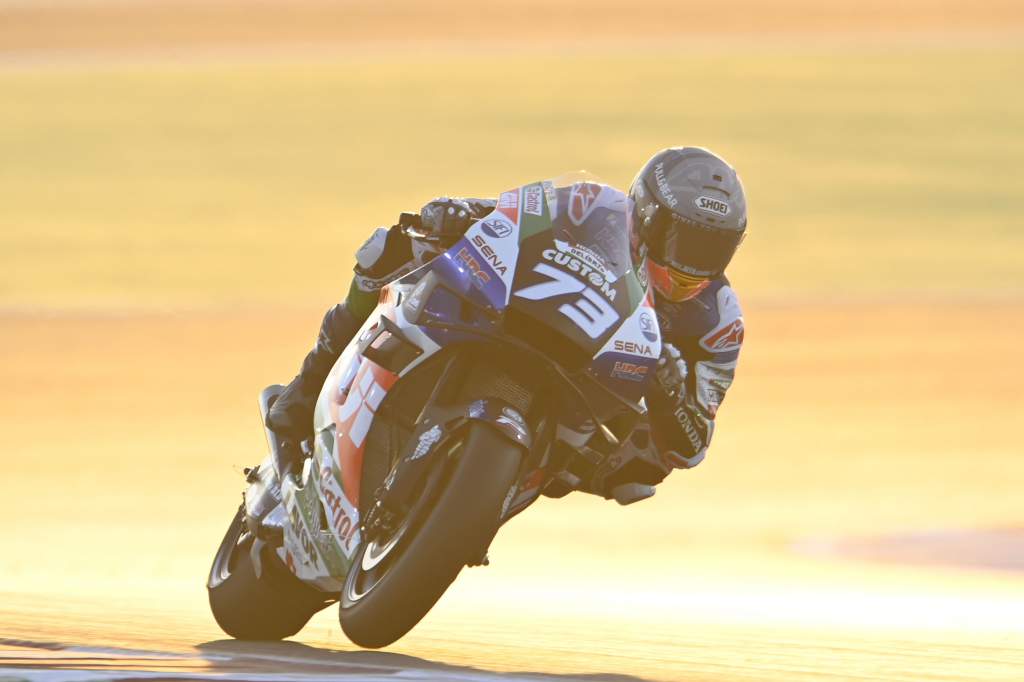 Alex Marquez LCR Honda MotoGP test