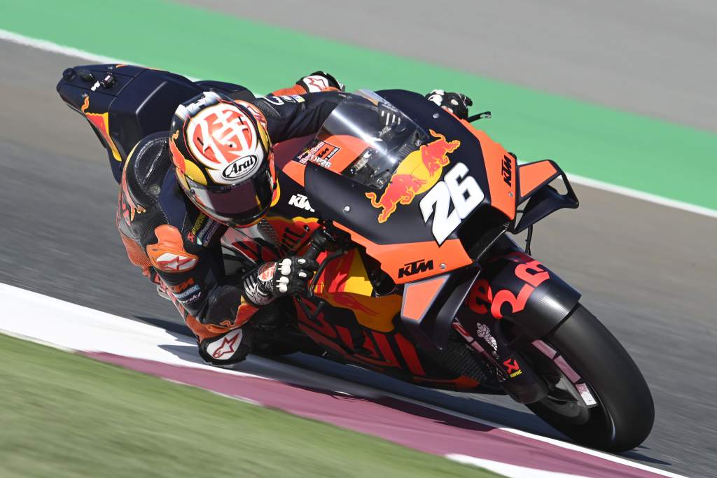 Dani Pedrosa KTM Qatar MotoGP test 2021