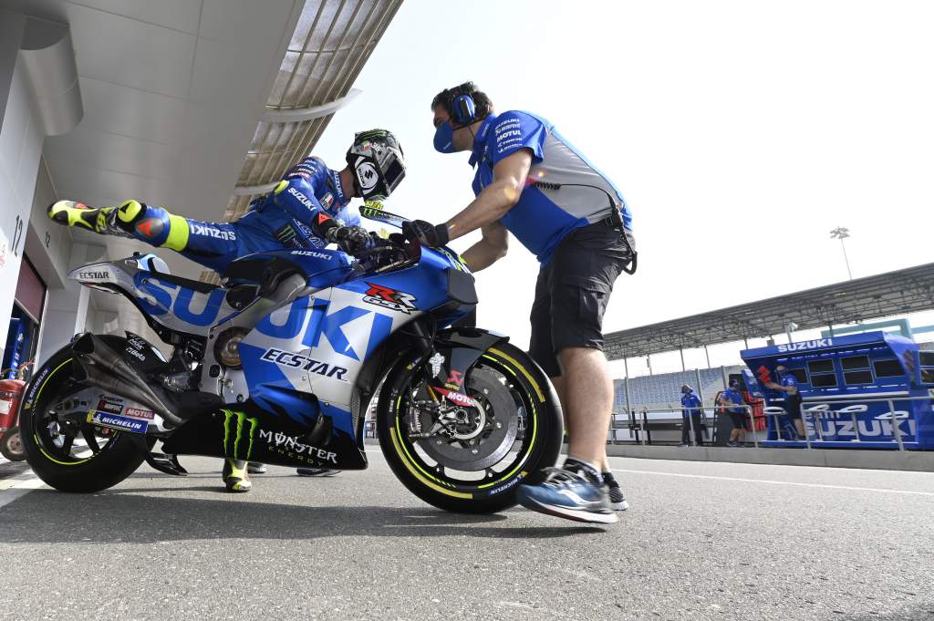 Joan Mir Suzuki Qatar MotoGP test 2021