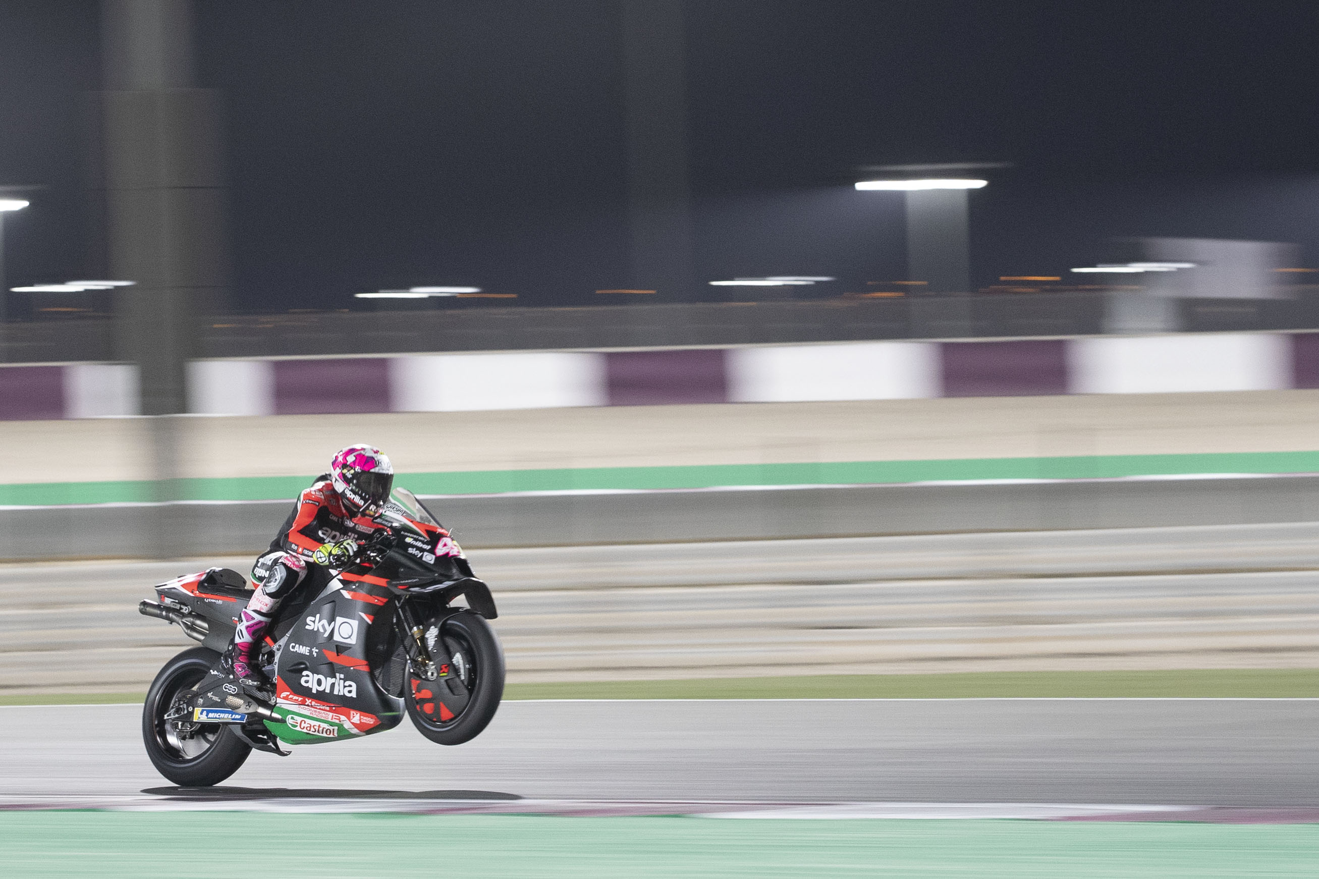 Aleix Espargaro Aprilia Qatar MotoGP test 2021