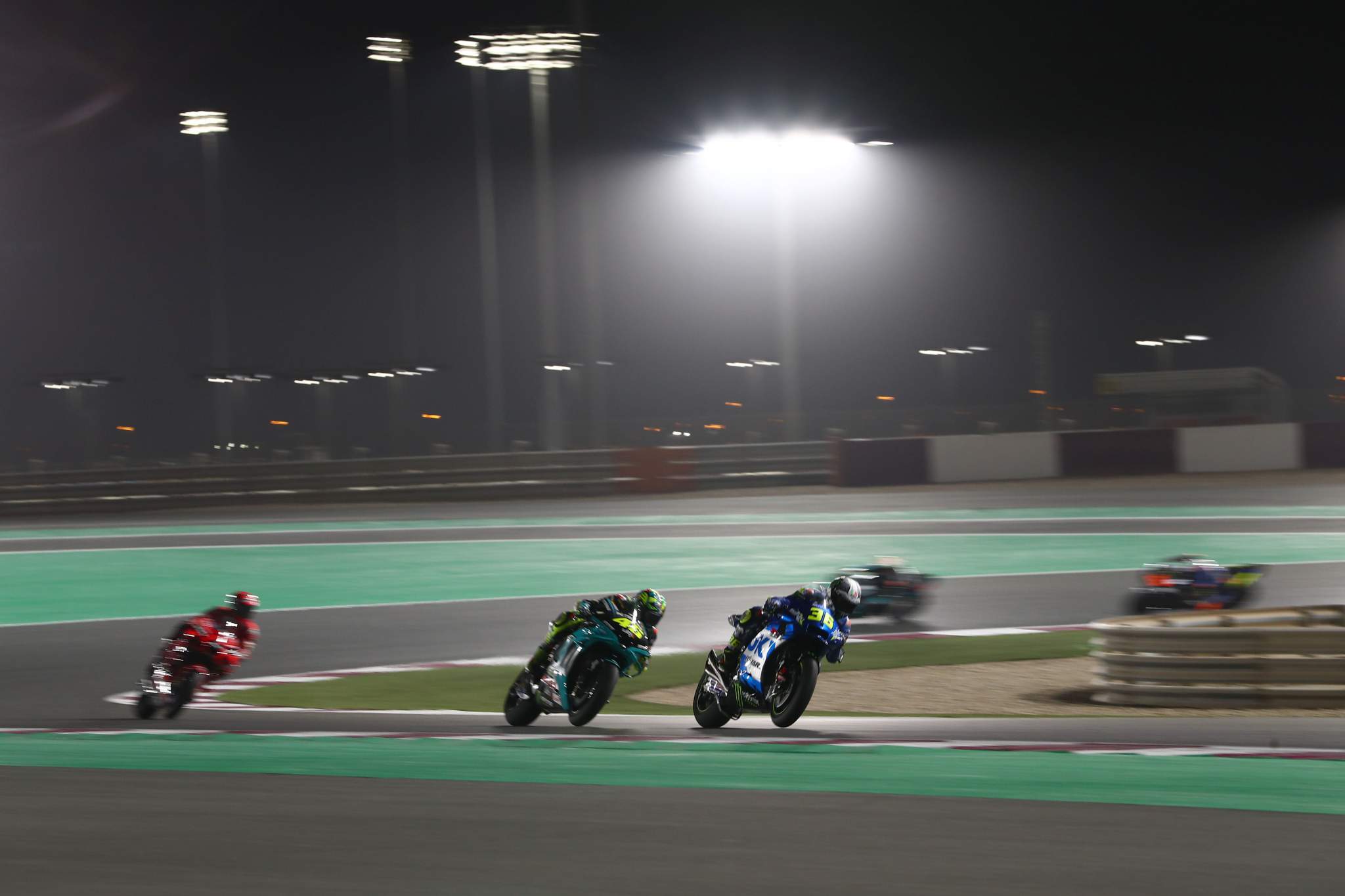 Marc Marquez questioned about sandbagging at Qatar MotoGP test