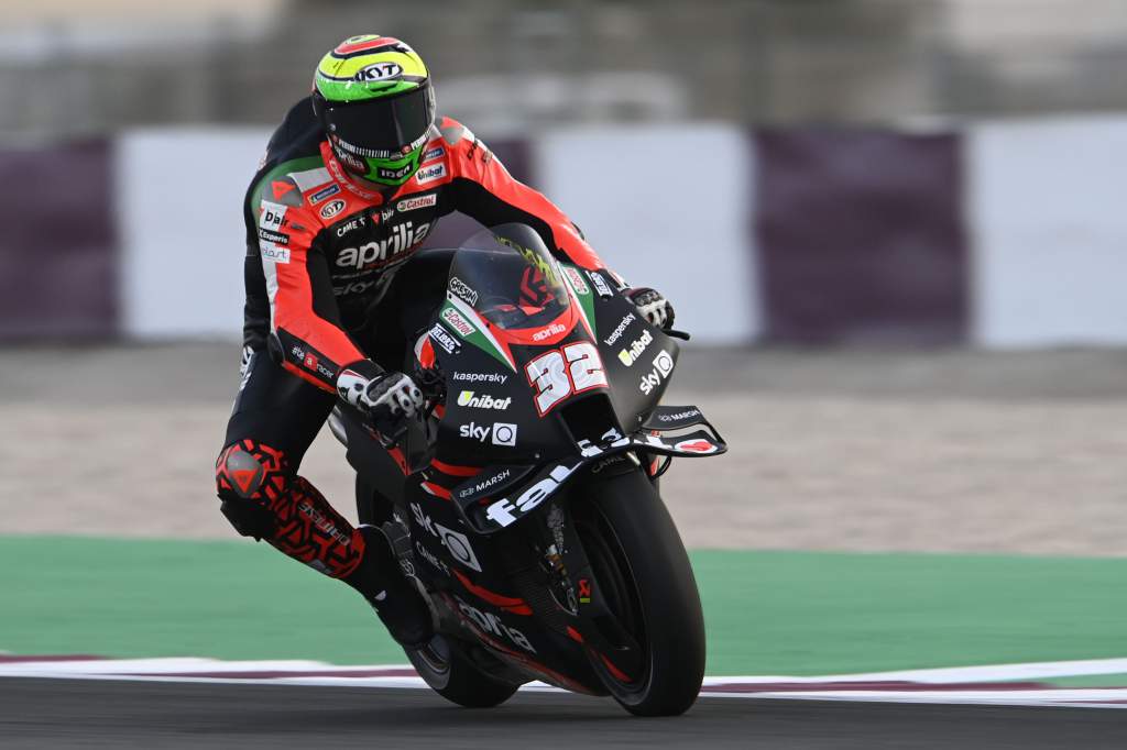 Lorenzo Savadori Aprilia Qatar MotoGP test 2021