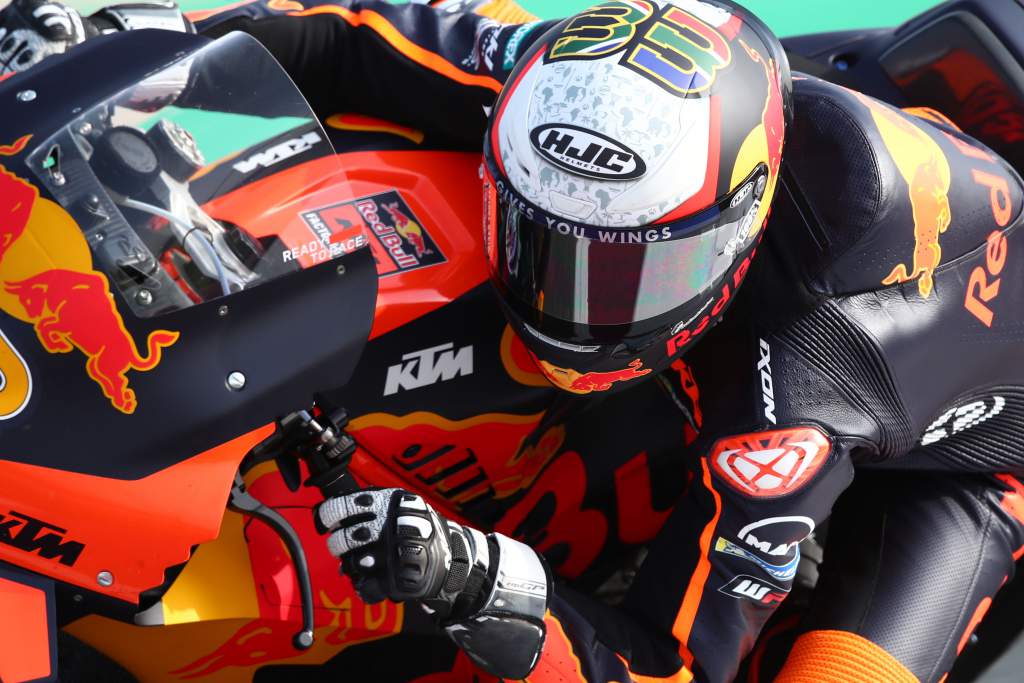 Brad Binder KTM Qatar MotoGP test 2021