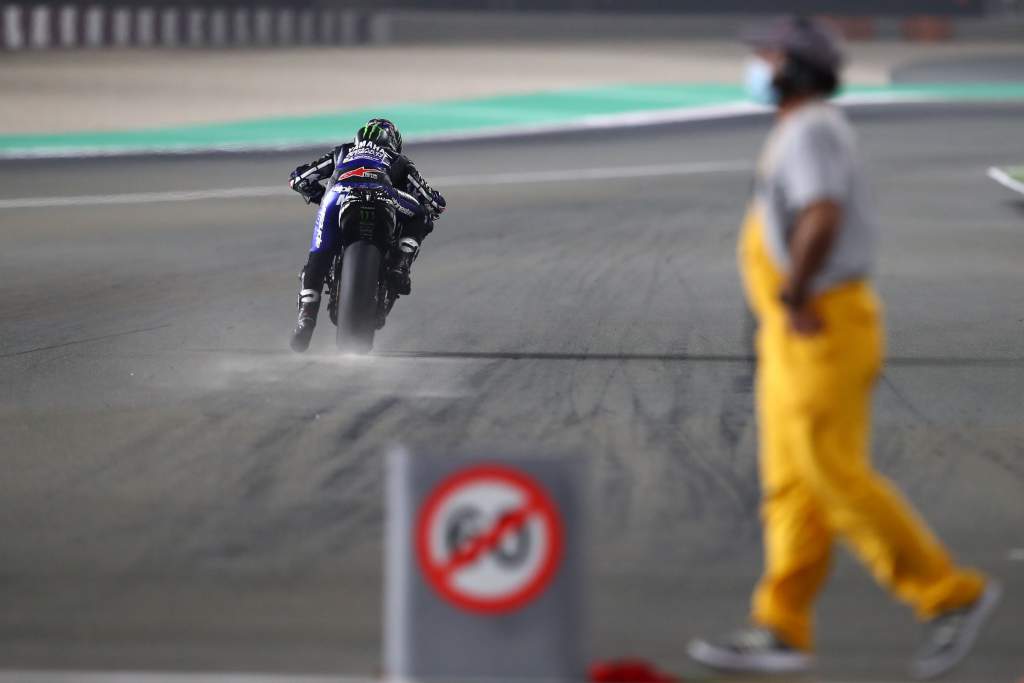 Maverick Vinales Yamaha Qatar MotoGP test 2021
