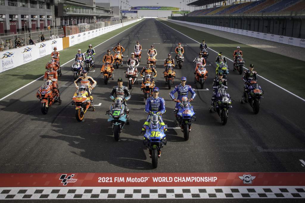 MotoGP 2021 grid