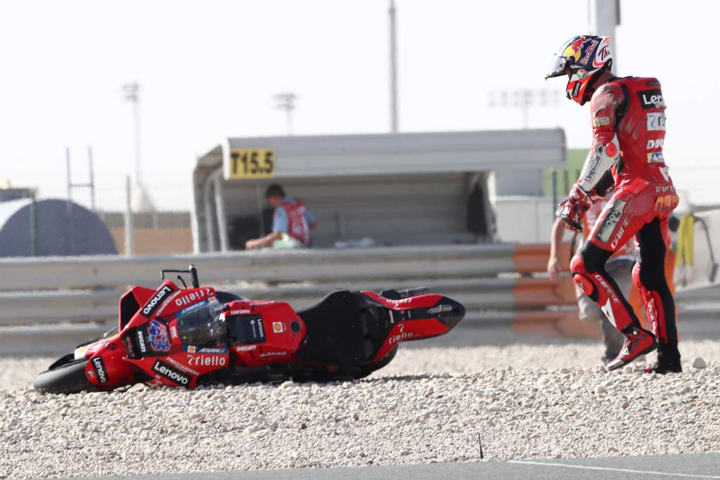 Jack Miller Ducati MotoGP crash