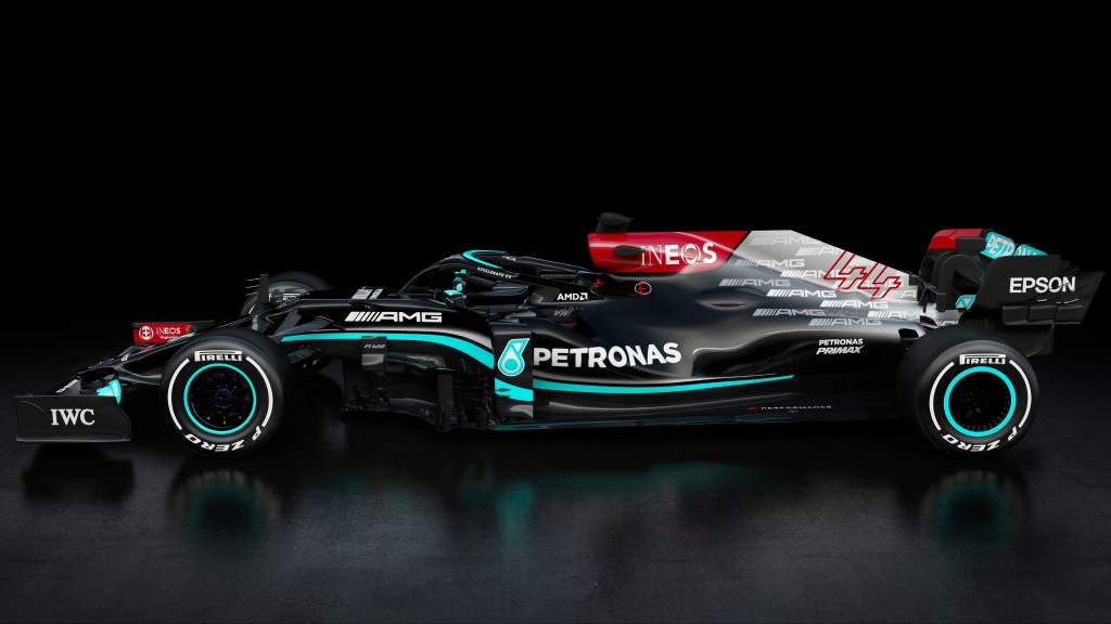 Lewis Hamilton Mercedes F1 car