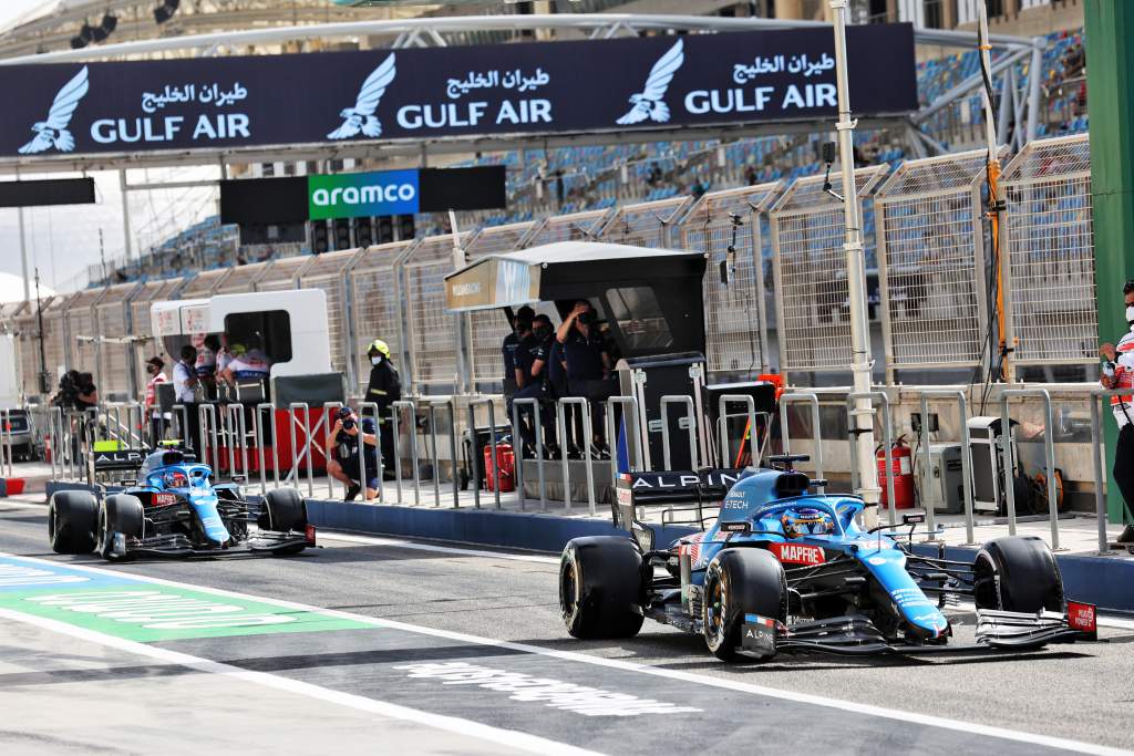 Fernando Alonso Esteban Ocon Alpine F1