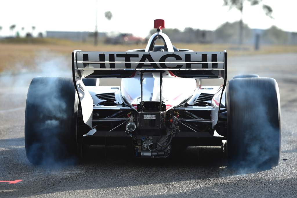 Josef Newgarden Penske Indycar Testing