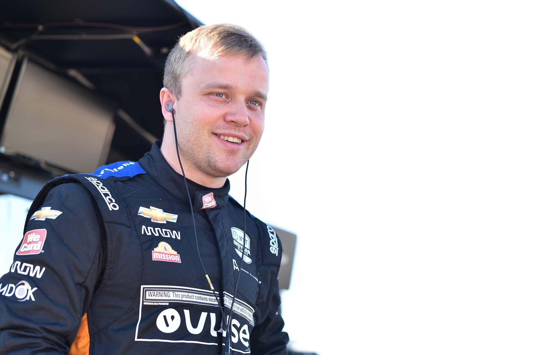 Rosenqvist Arrow Mclaren Sp Indycar Test Laguna Seca