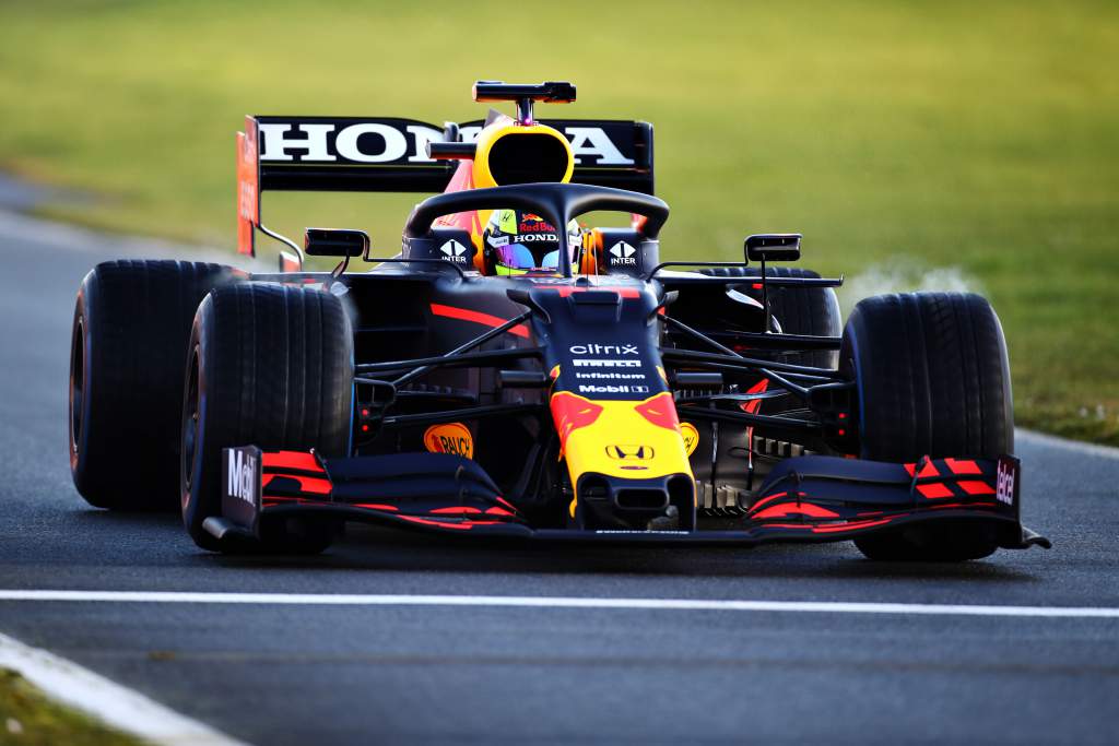 Sergio Perez Red Bull F1 shakedown