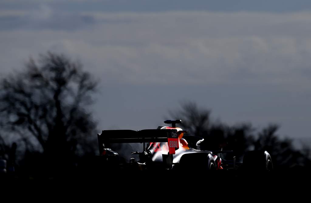 Red Bull F1 filming day Max Verstappen