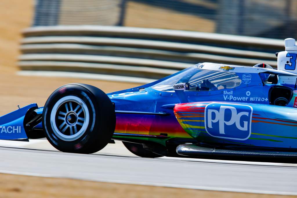 Scott Mclaughlin Penske Indycar Testing