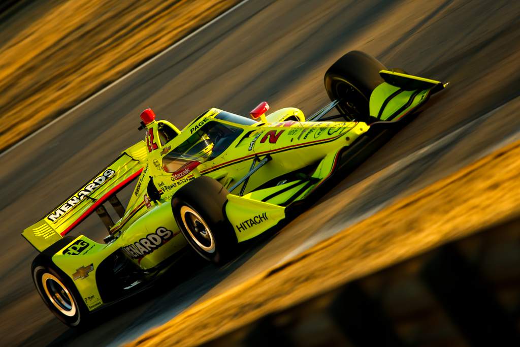 Simon Pagenaud Indycar Testing