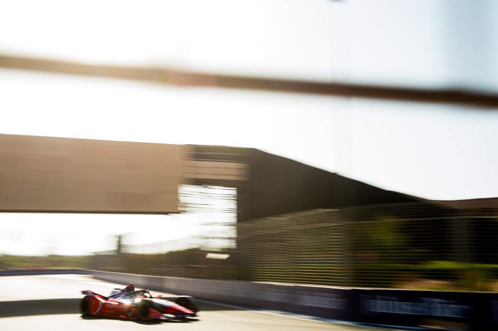 Sam DeJonghe Mahindra Marrakesh Formula E test 2020