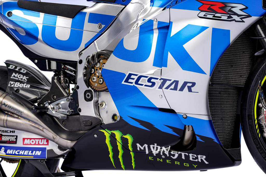 Suzuki GSX-RR 2021 MotoGP Bike Monster Energy