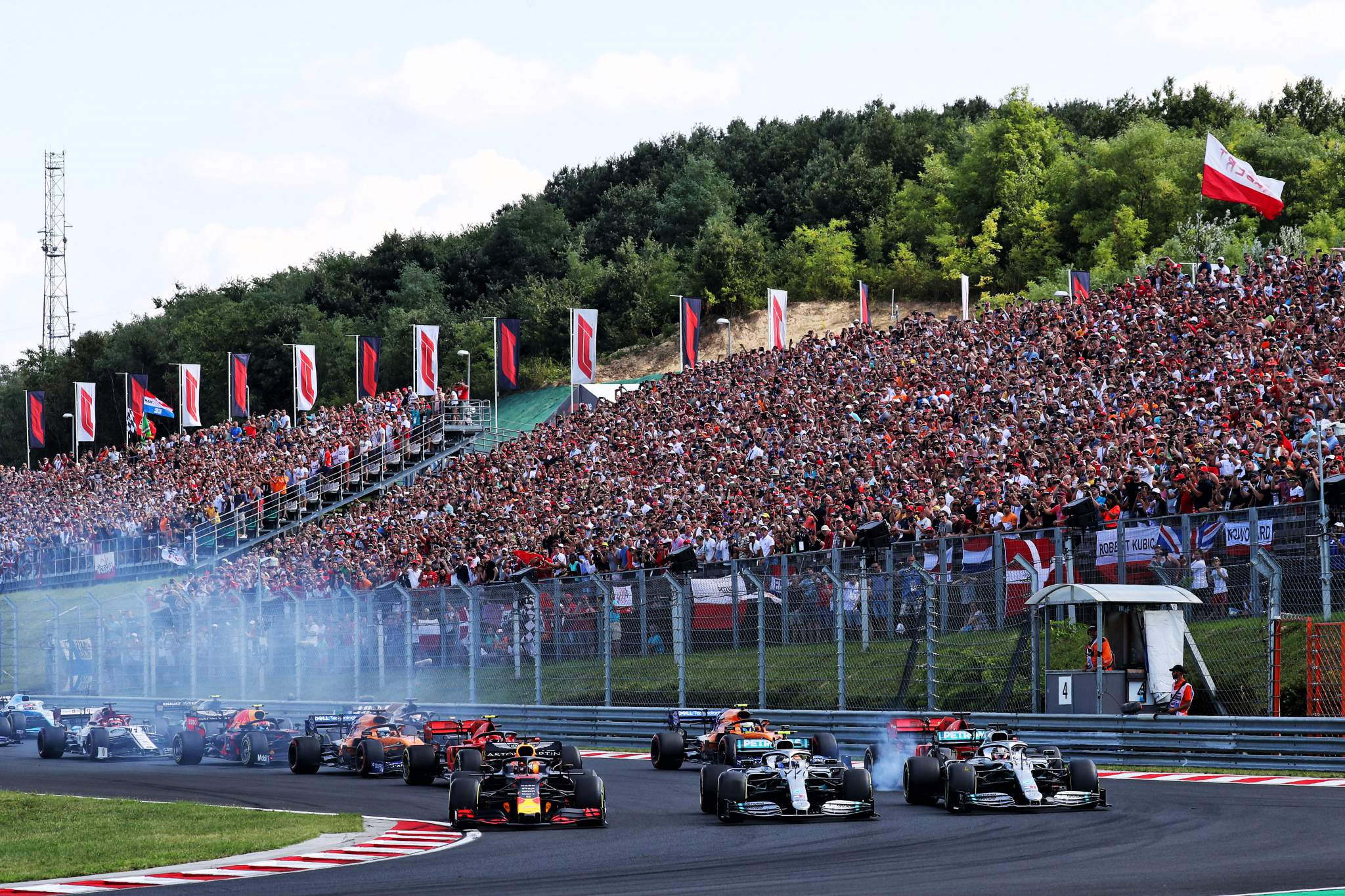 Motor Racing Formula One World Championship Hungarian Grand Prix Race Day Budapest, Hungary