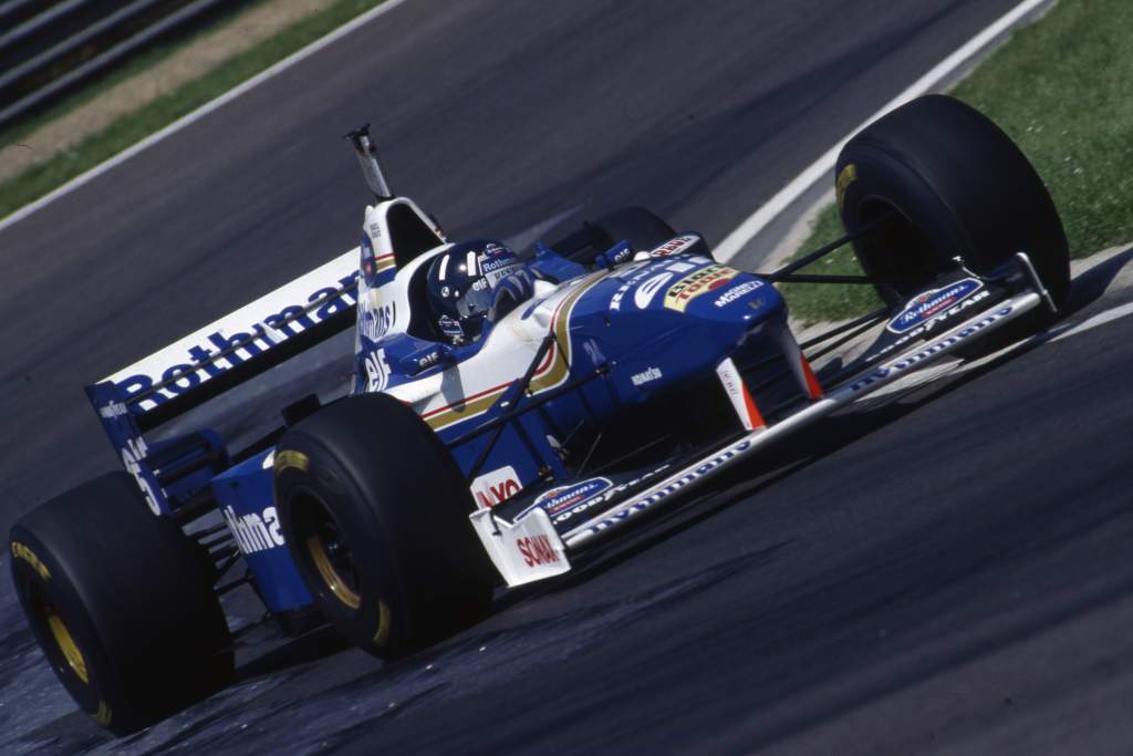 Damon Hill Williams Imola 1996