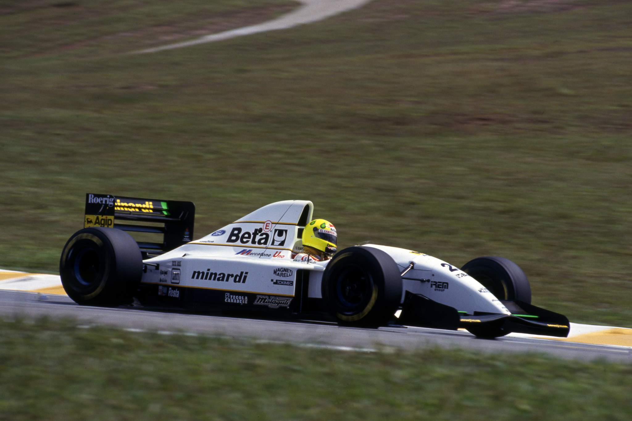 Christian Fittipaldi Minardi Interlagos 1993