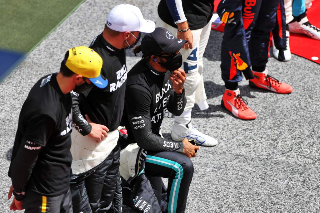 Unity F1 F1 drivers free to choose how to mark pre-race ‘unity moment’