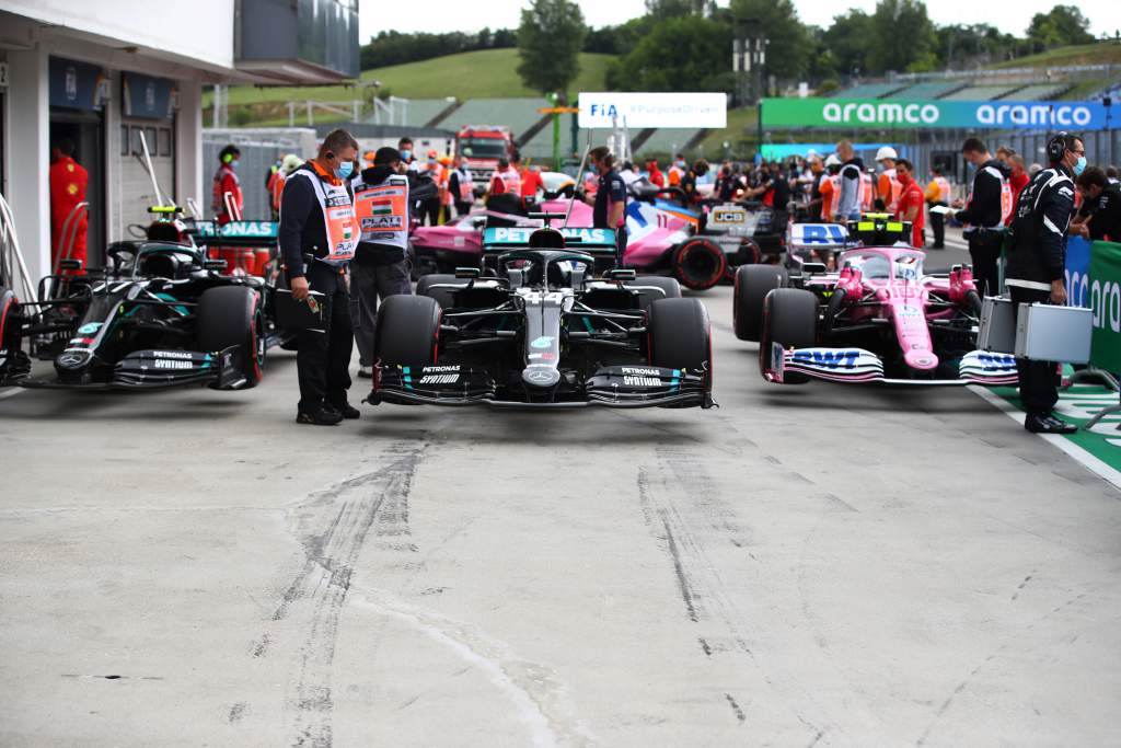 Motor Racing Formula One World Championship Hungarian Grand Prix Qualifying Day Budapest, Hungary