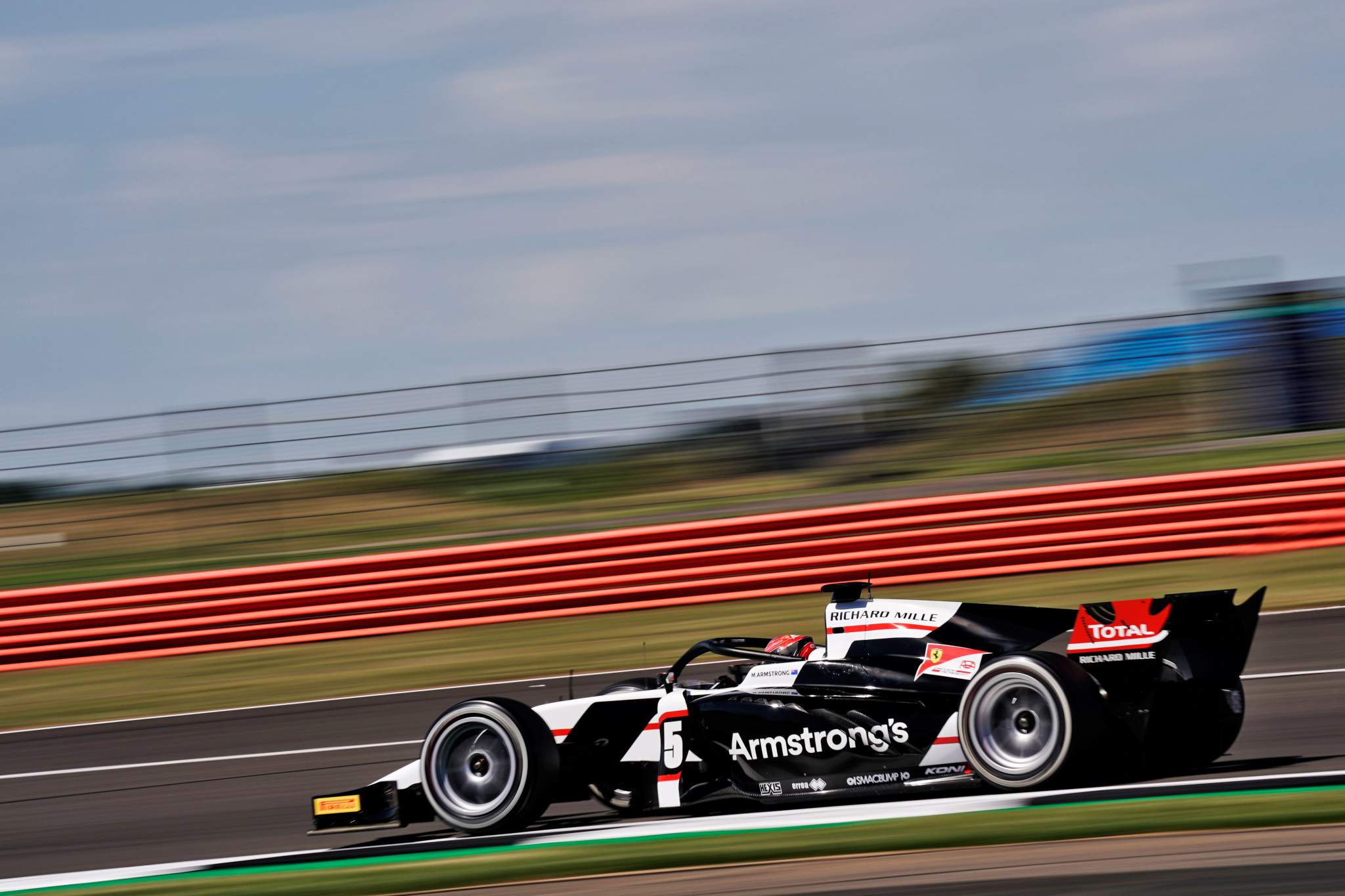 Motor Racing Fia Formula 2 Championship Friday Silverstone, England