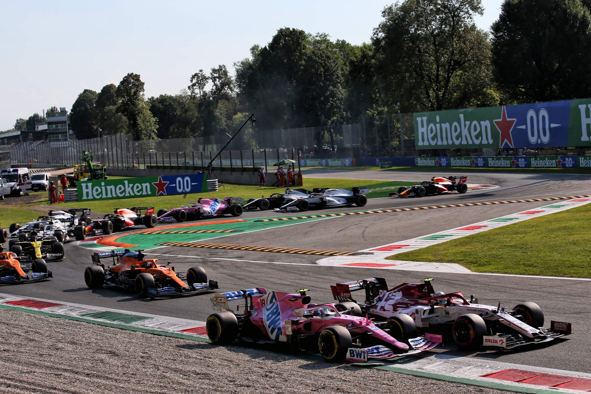 Motor Racing Formula One World Championship Italian Grand Prix Race Day Monza, Italy