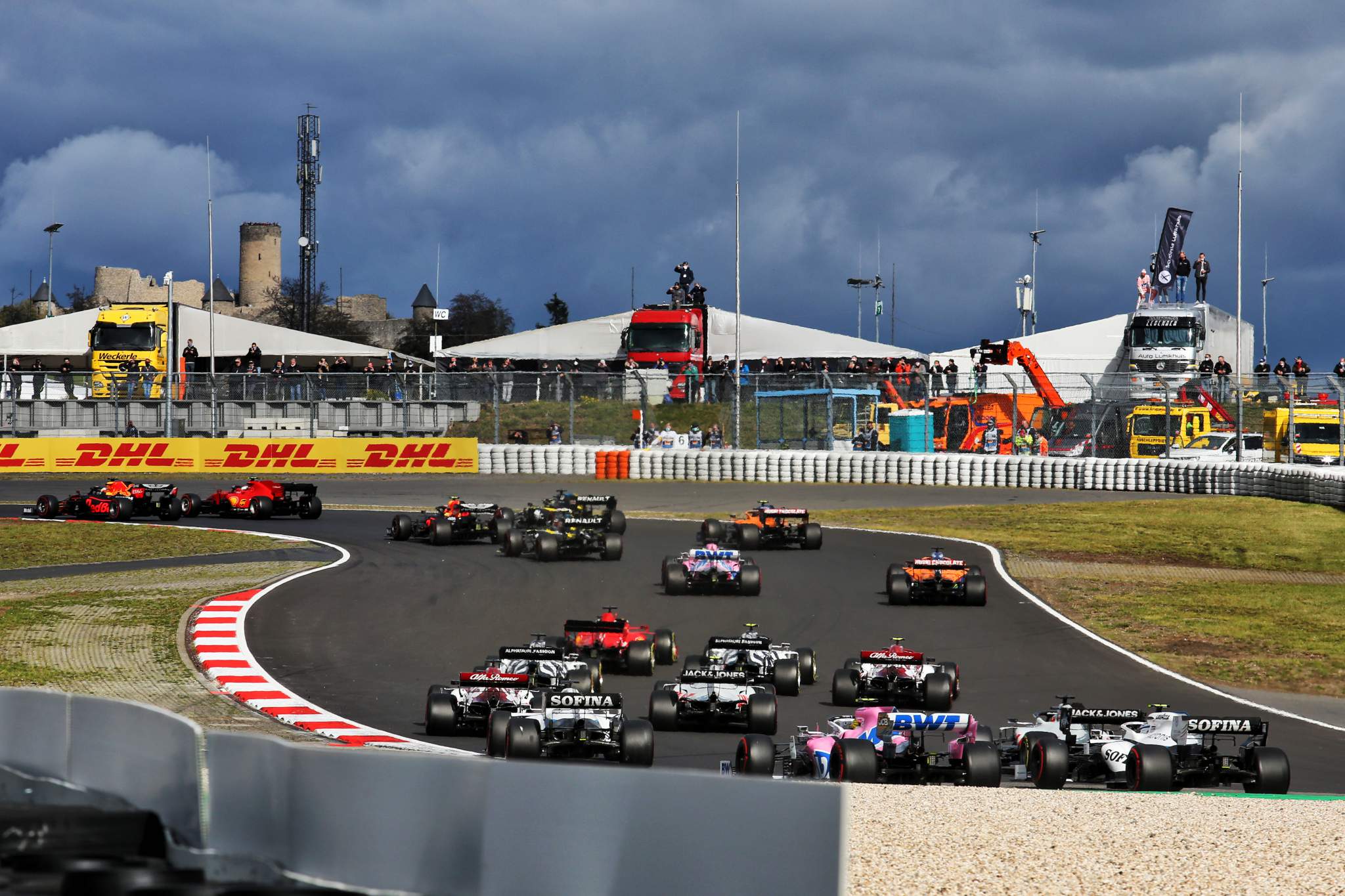 Motor Racing Formula One World Championship Eifel Grand Prix Race Day Nurbugring, Germany