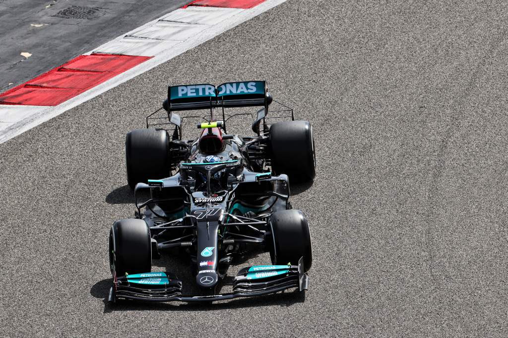 Mercedes F1 Bottas Bahrain test