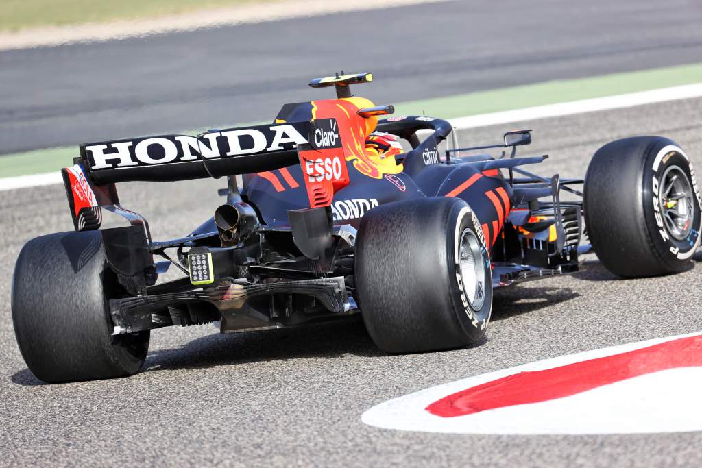 Sergio Perez Red Bull Bahrain F1 testing 2021