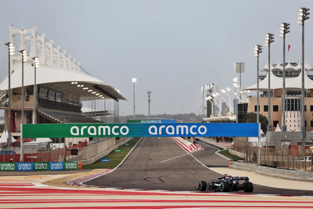 Valtteri Bottas Mercedes Bahrain F1 testing 2021