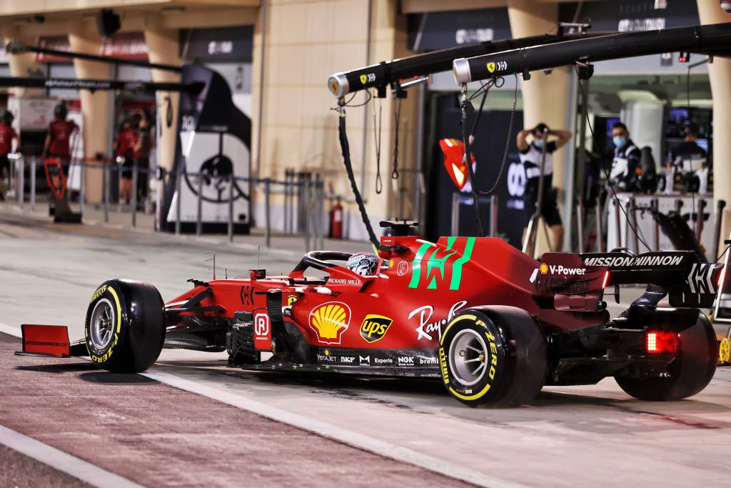 Ferrari F1 testing