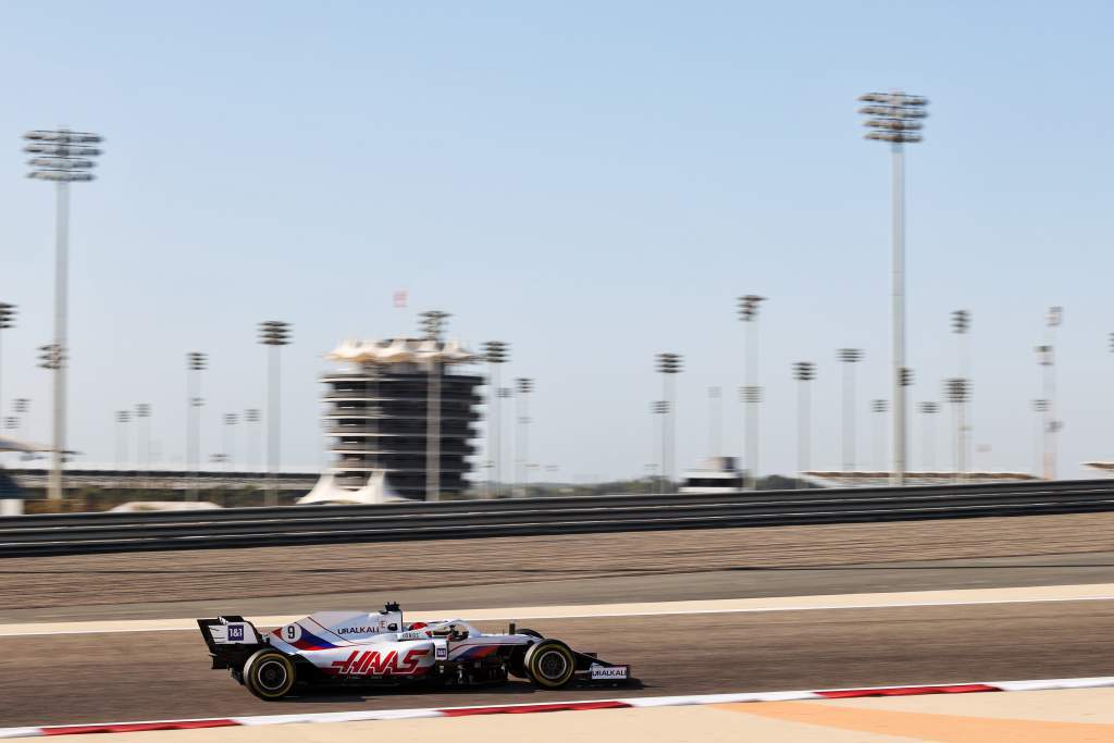 Nikita Mazepin Haas Bahrain F1 testing 2021