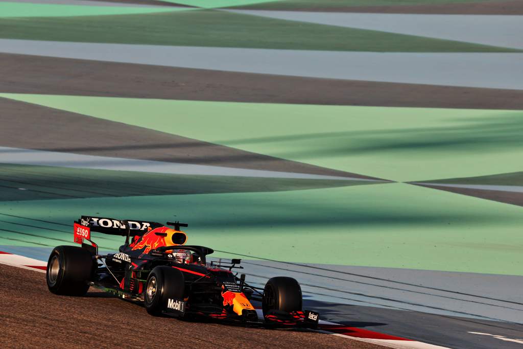 Max Verstappen Red Bull F1 testing 2021 Bahrain