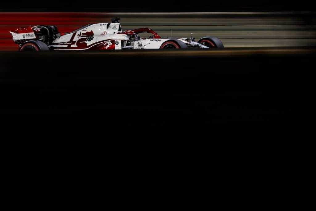 Kimi Raikkonen Alfa Romeo Bahrain F1 testing 2021