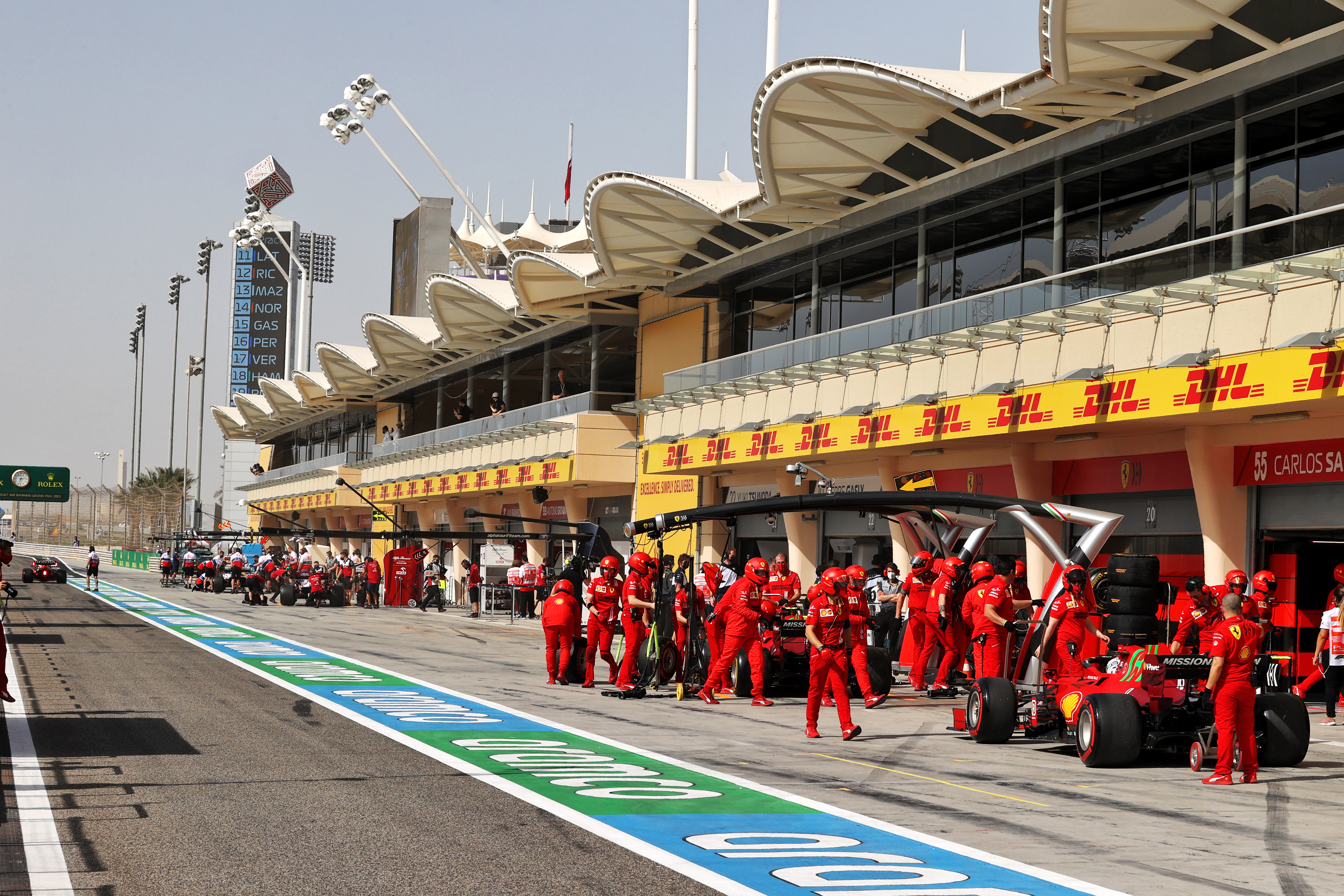 Motor Racing Formula One World Championship Bahrain Grand Prix Practice Day Sakhir, Bahrain